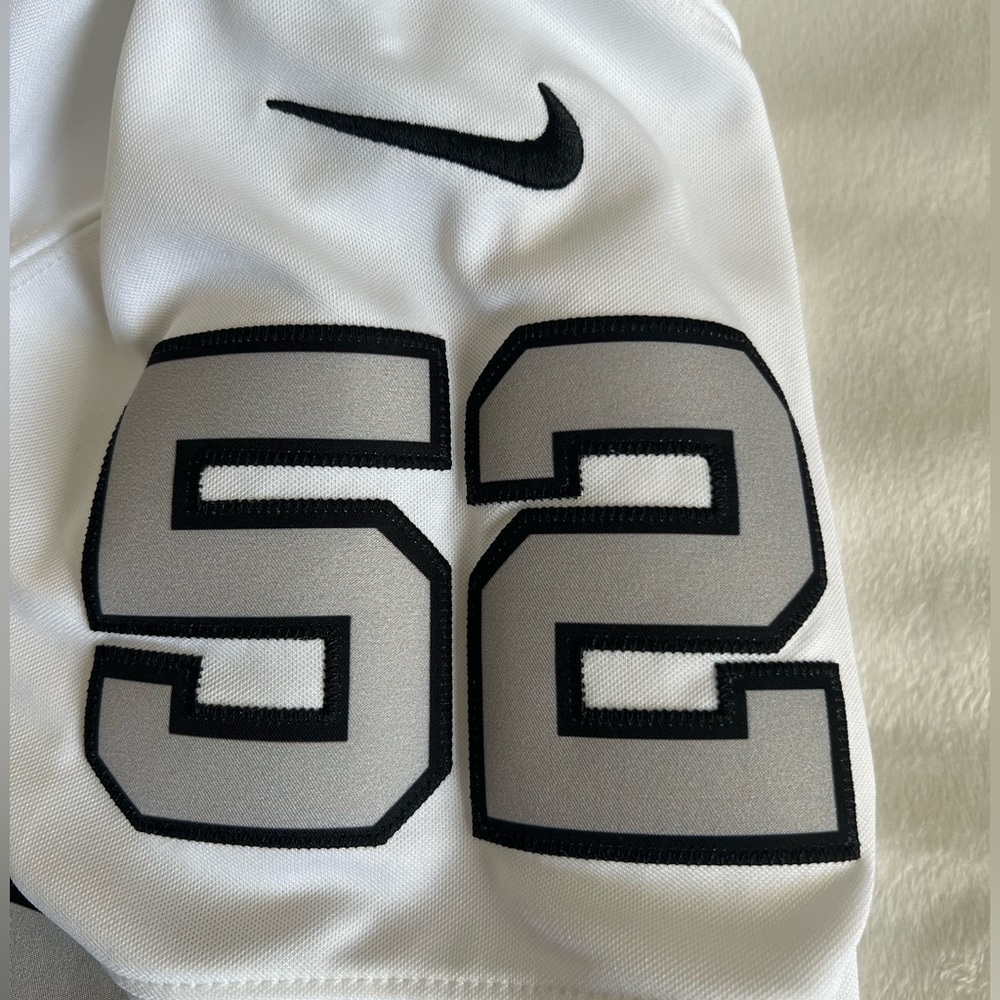 Las Vegas Raiders Khalil Mack Nike Jersey Women’s Size Large - Picture 6 of 11